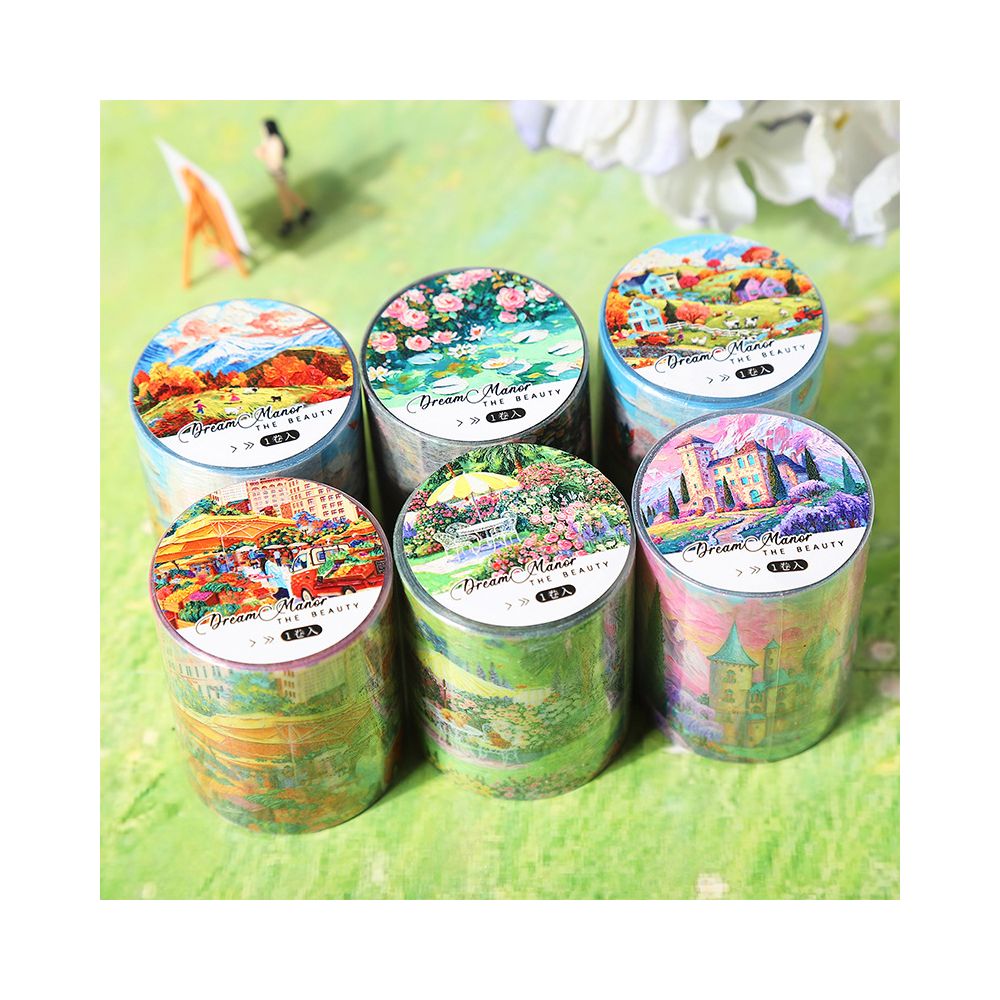 Dream Manor Series PET Tape 5cm x 2m 6 variants image 2