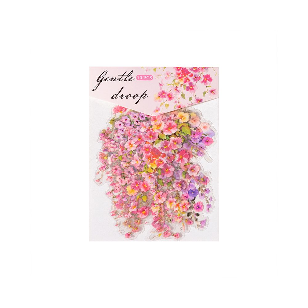 Floral Vine PET Stickers 10psc 4 variants image 4
