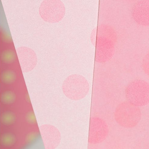 Polka Dot Time Series Material Paper 50 Sheets 4 Designs image 2