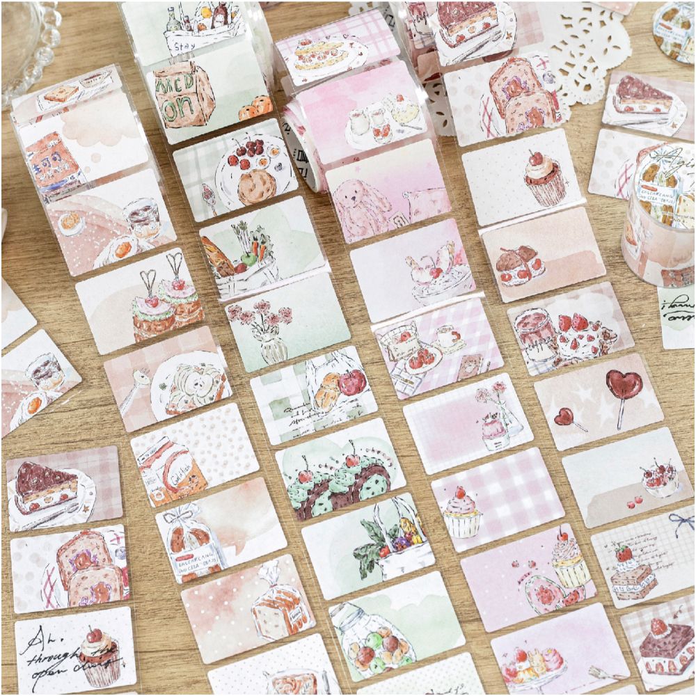 Girl s Time Series Washi Tape 5cm x 2m 4 variants image 0