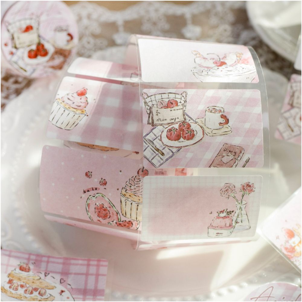 Girl s Time Series Washi Tape 5cm x 2m 4 variants image 1