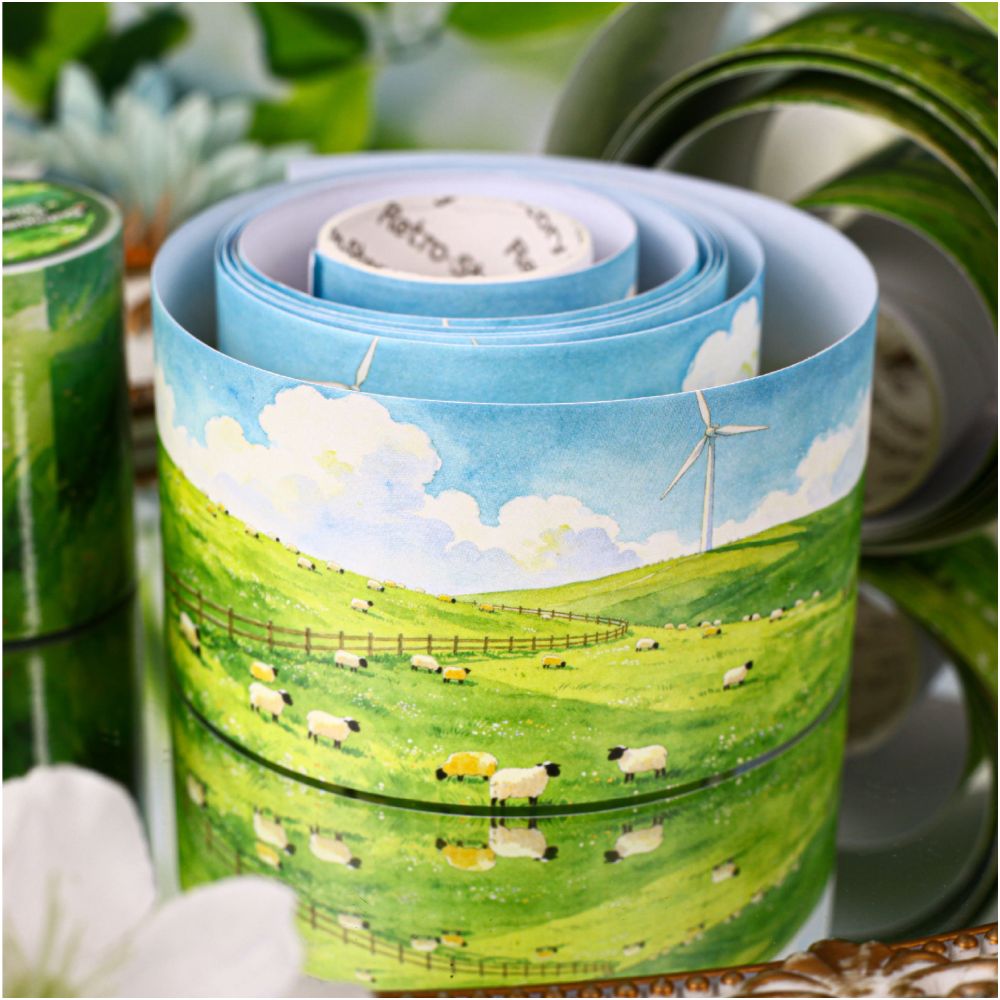 Leisure Walk Series Washi Tape 5cm x 2m 6 Designs image 2