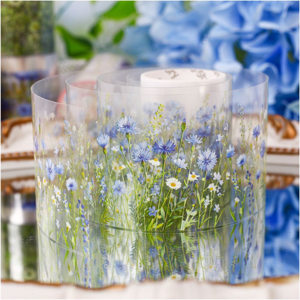 Wild Flower Series PET Tape 5cm x 2m 6 Designs image 2