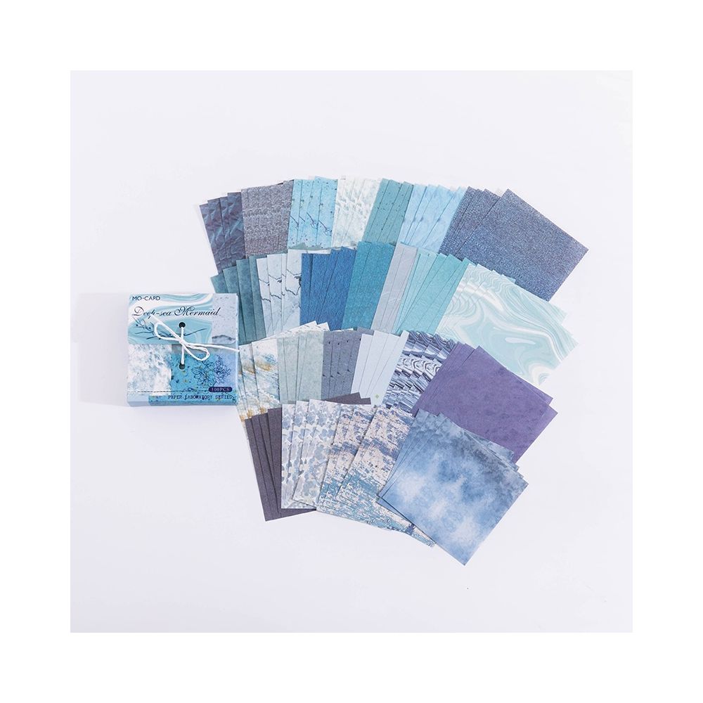 Paper Lab Series Material Paper 8cm x 8cm 100psc 4 Designs