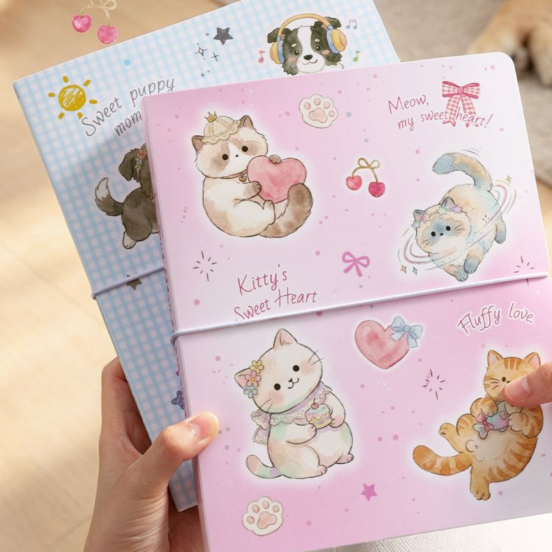 Cartoon Sweet Pet Collection Storage Album 18cm x 22cm 2 variants image 0