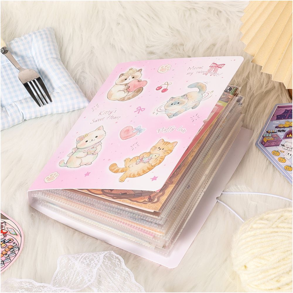 Cartoon Sweet Pet Collection Storage Album 18cm x 22cm 2 variants image 1