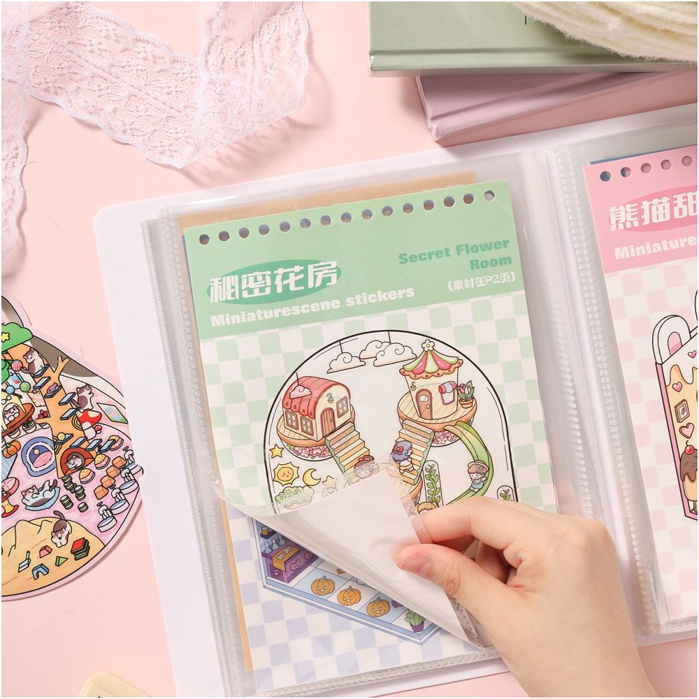 Cartoon Sweet Pet Collection Storage Album 18cm x 22cm 2 variants image 2