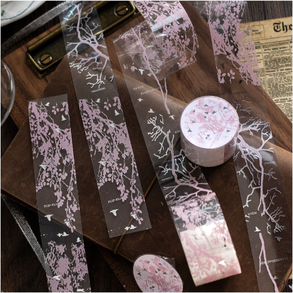 Prelude of Poetry Series PET Tape 3cm x 2m 4 designs image 0