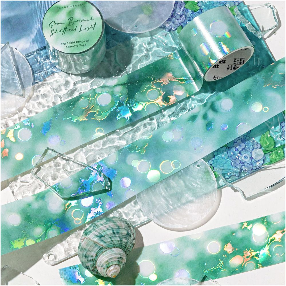 Water Ripple Series Water PET Tape 1m x 3cm 6 Designs image 3