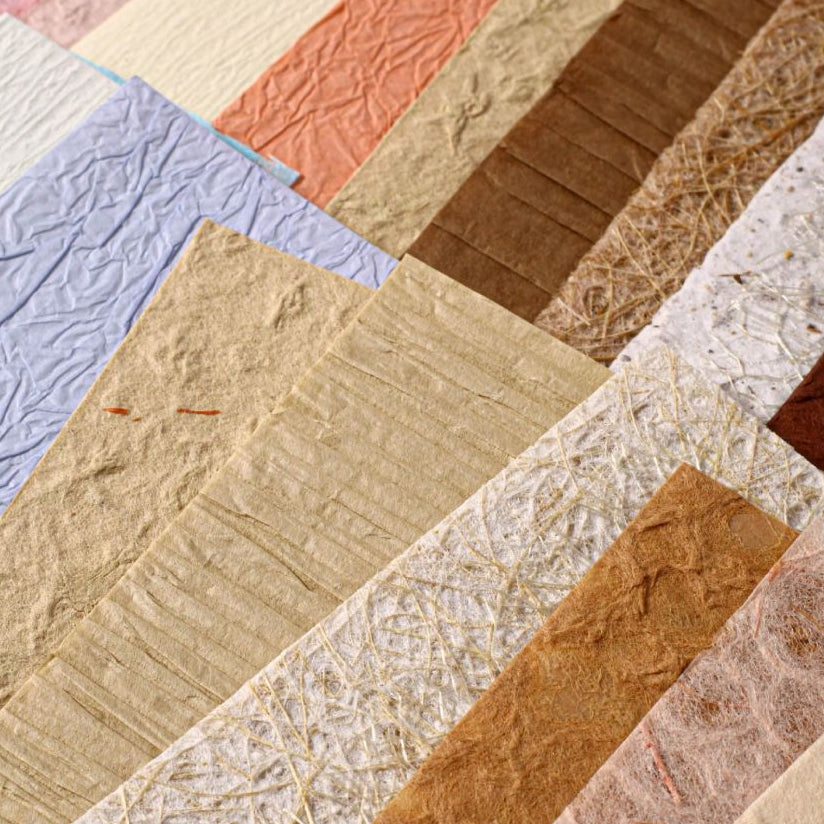 Handmade Series Specialty Paper 8cm x 12cm 10 sheets 6 variants image 1