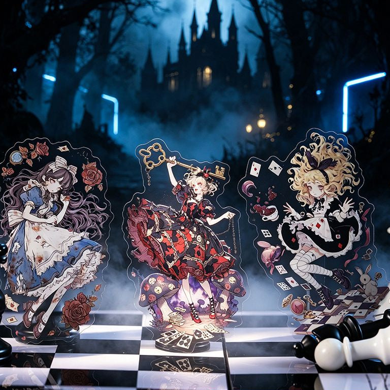 Fairy Tale Rhapsody Characters Series PET Stickers 10psc 6 variants image 2