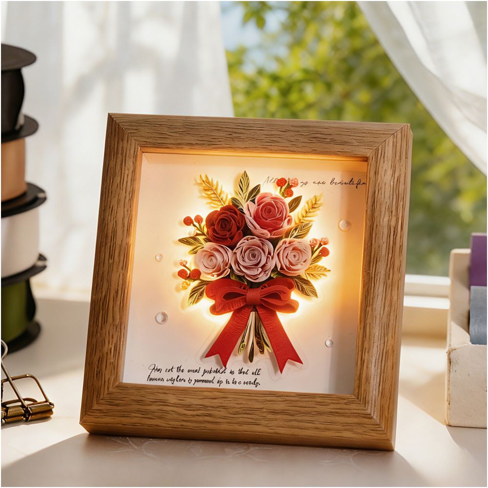Flower Art Series PET Stickers 10psc 6 variants image 3