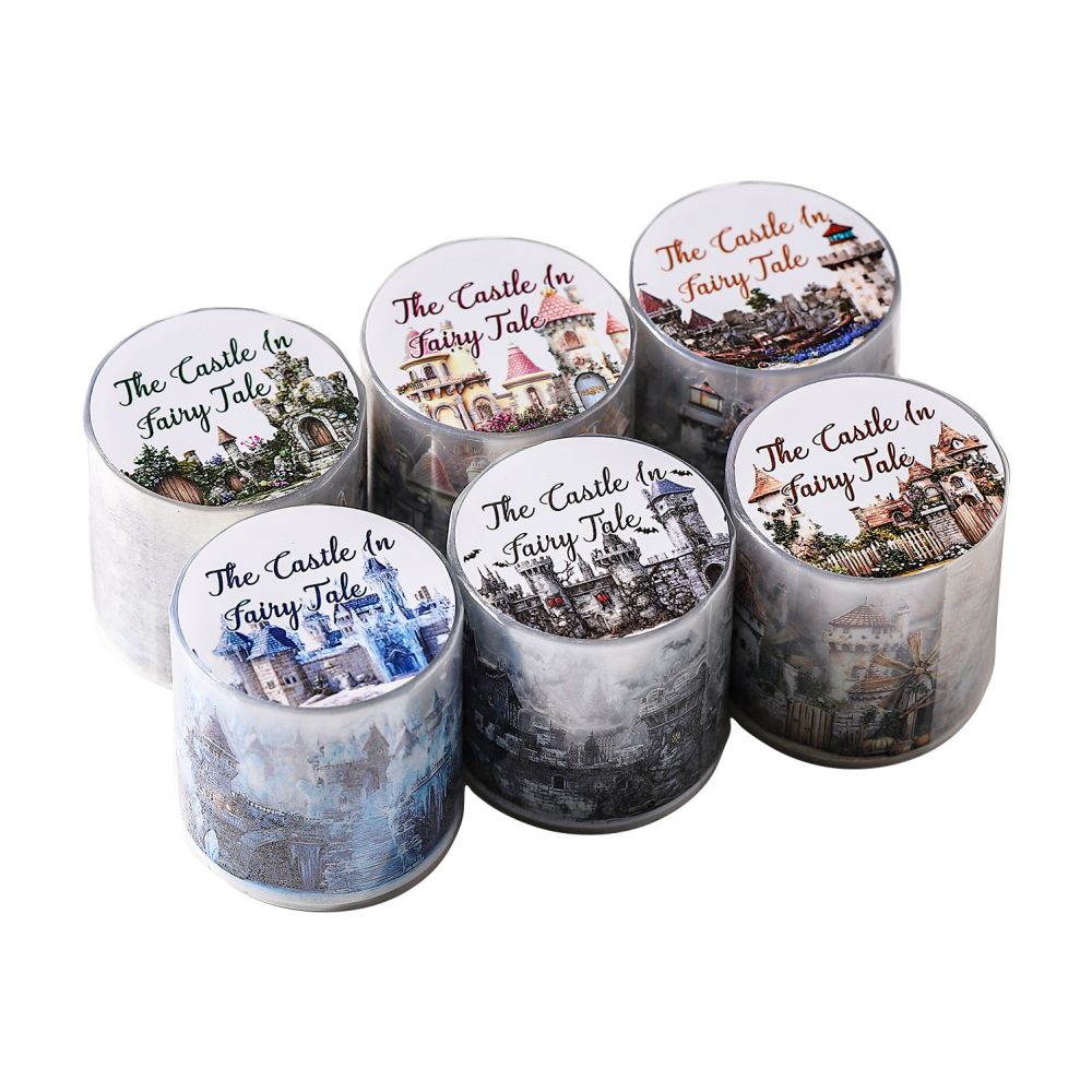 Fairy Tale Castle Series PET Tape 4cm x 2m 6 variants image 4