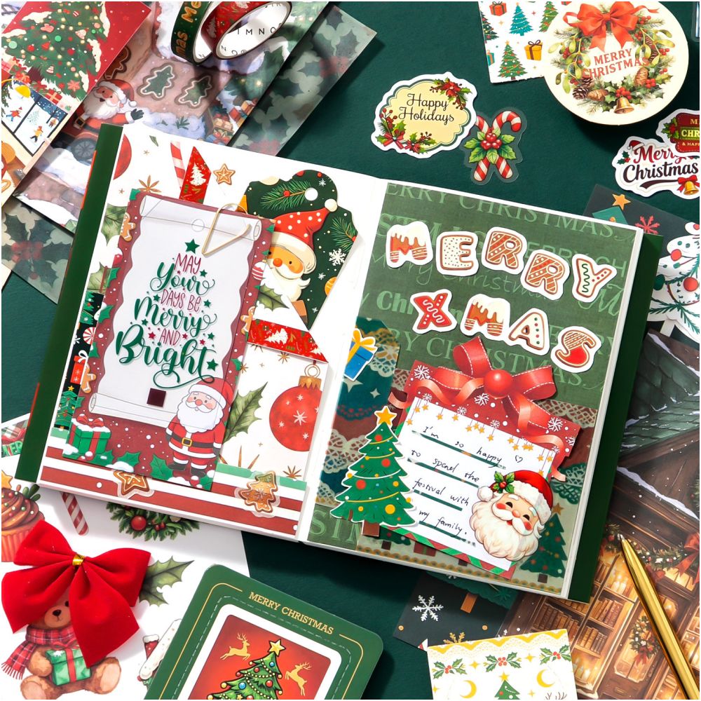 Christmas themed Large Capacity Collage Set 2 Styles image 1
