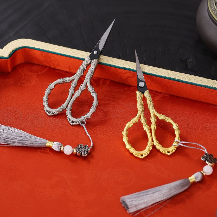 Vintage Chinese Style Tea Scissors 9 variants image 2