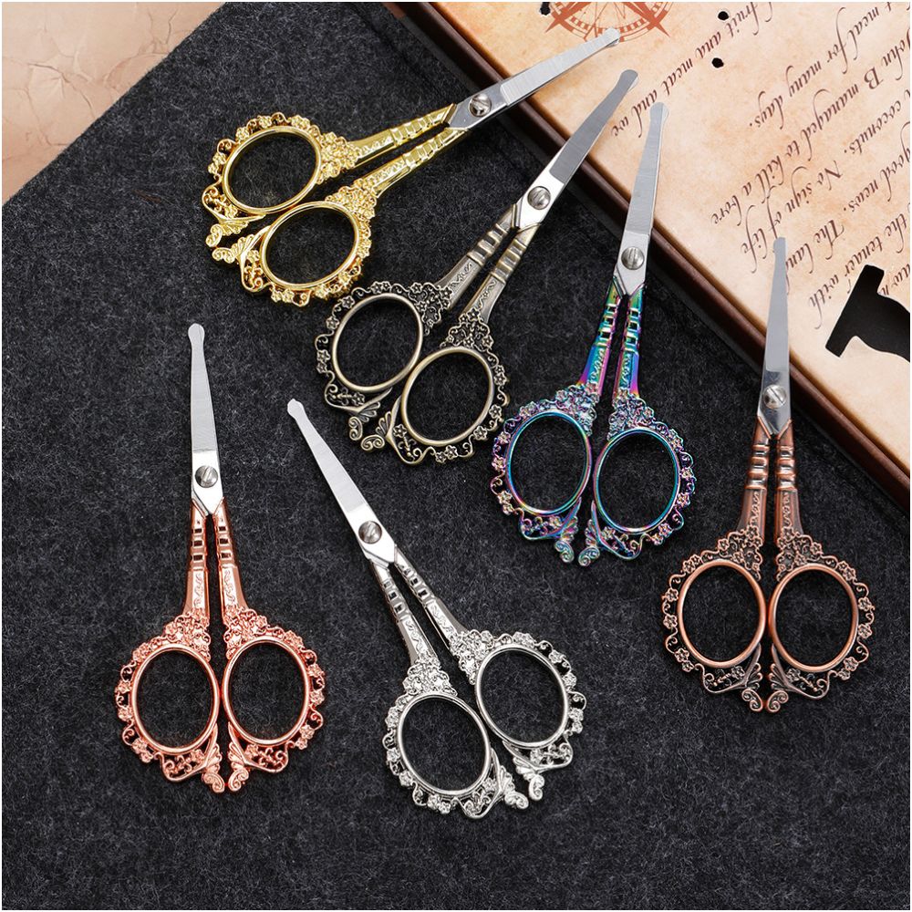 Stainless steel vintage scissors image 0