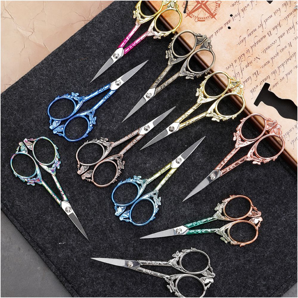 Stainless steel vintage scissors image 2
