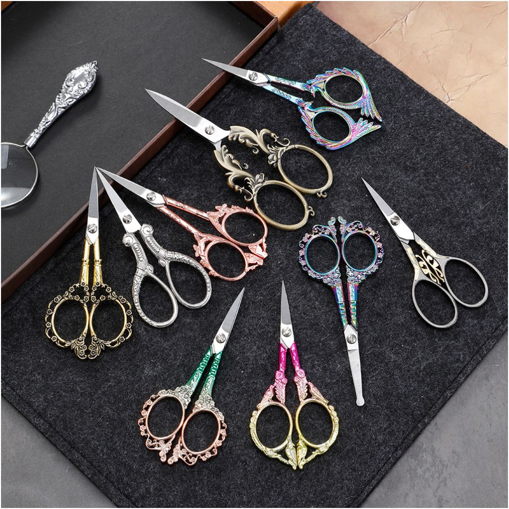 Stainless steel vintage scissors image 3