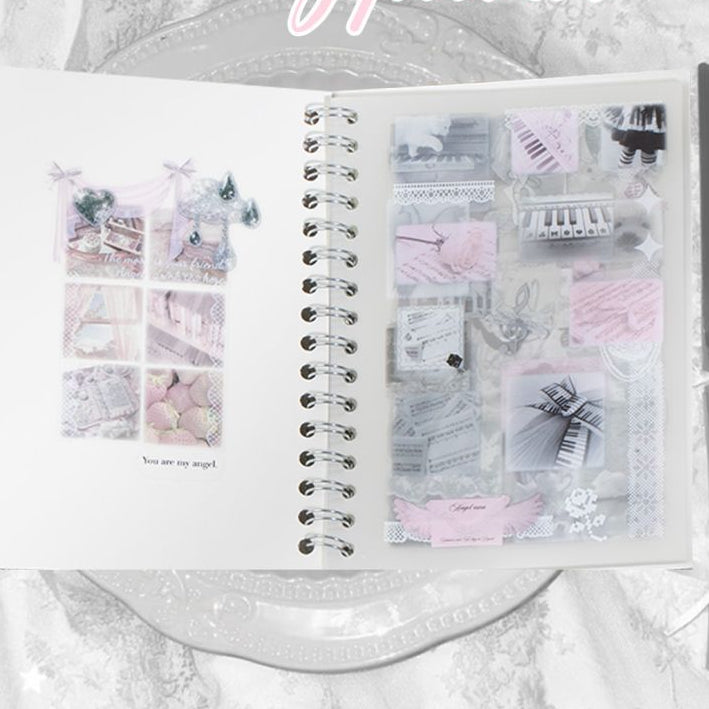 French Ballet Element PET Stickers Book 20 Sheets 2 variants image 2