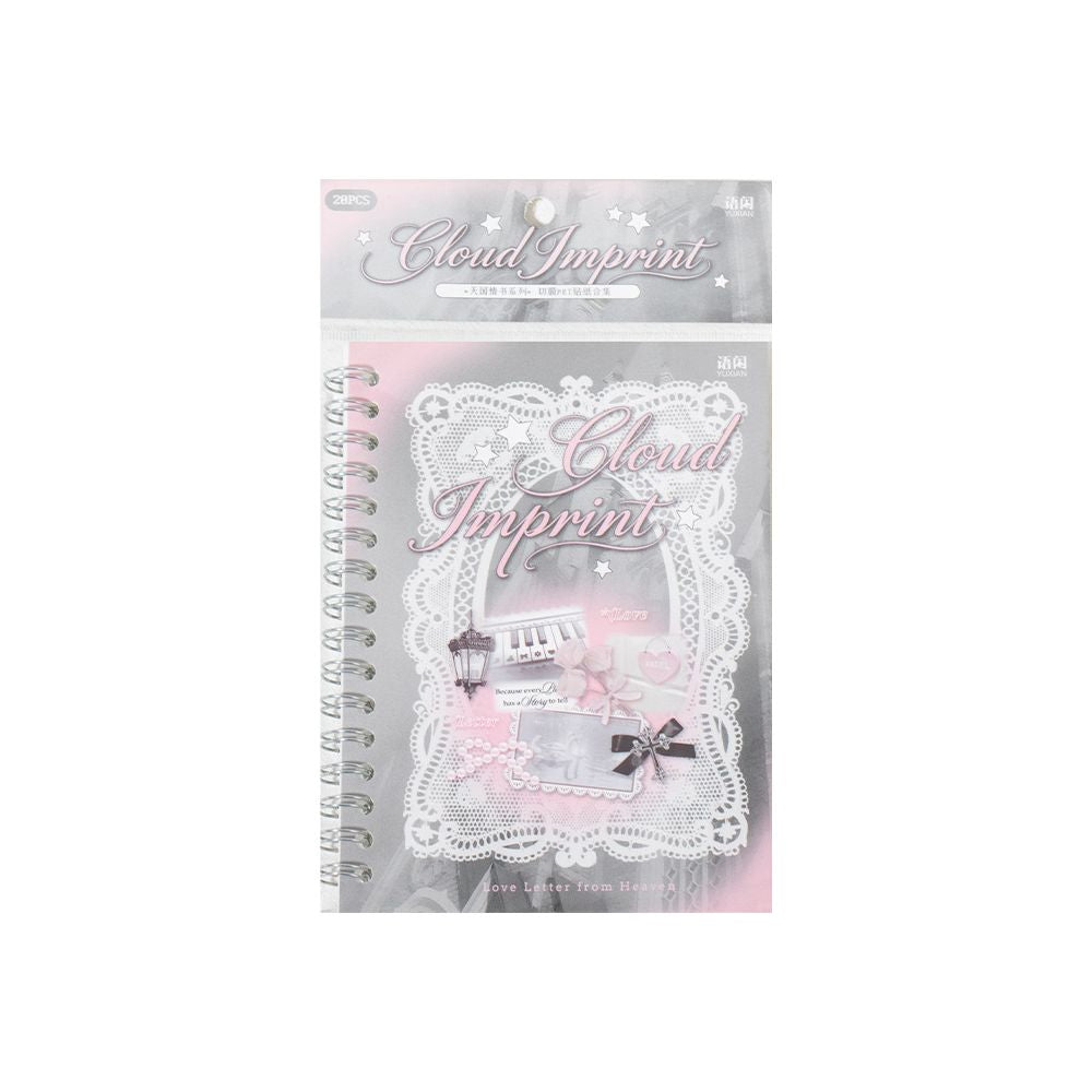 French Ballet Element PET Stickers Book 20 Sheets 2 variants image 4