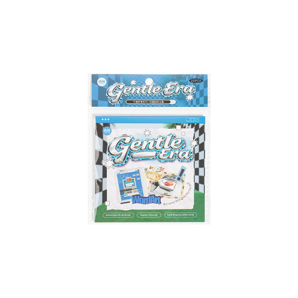 Millennium Dream Series Paper Sticker Book 20 Sheets 2 Styles image 4