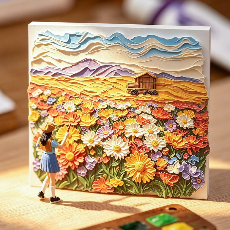 Wind of Nature Series Paper Stickers 20psc 6 Designs image 1