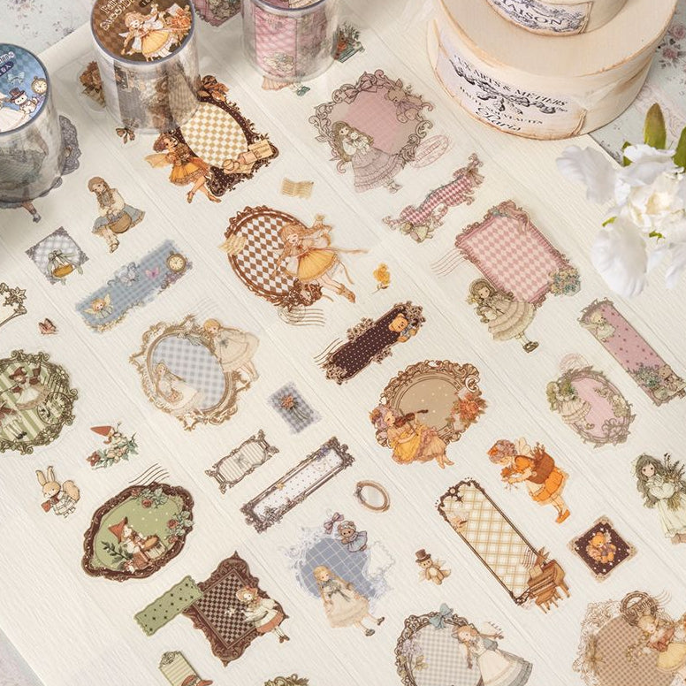 Sweet Dream Fairy Tale Series PET Tape 5cm x 2m 4 Designs image 0