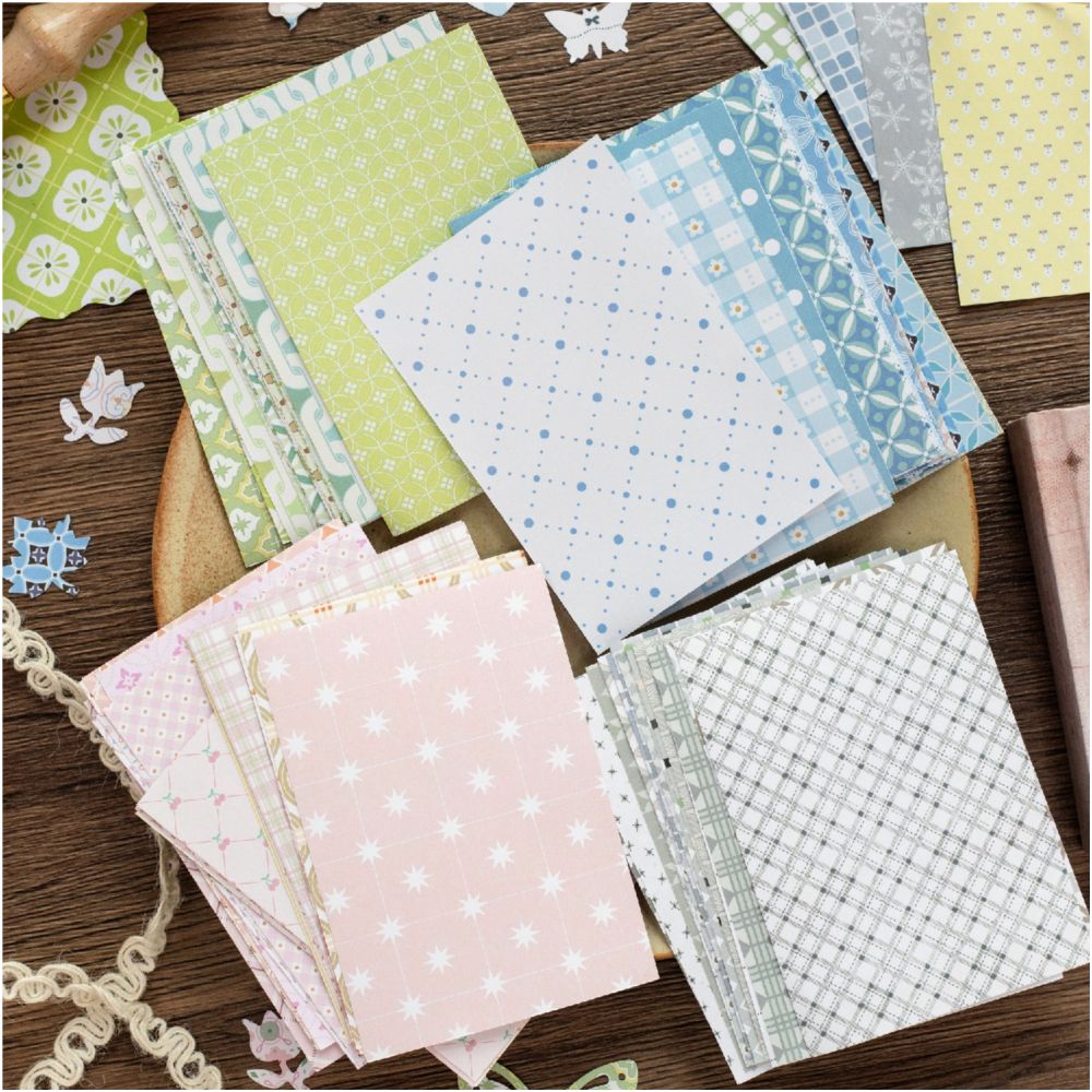 Vintage Background Hand Drawn Paper Book 4 Designs image 1