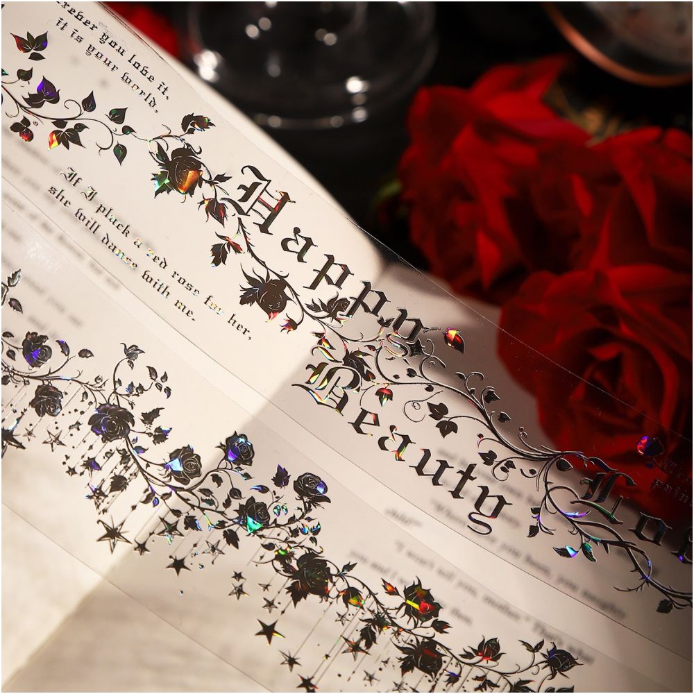 Dark Night Contract Series Gothic PET Tape 5 cm x 2m image 0