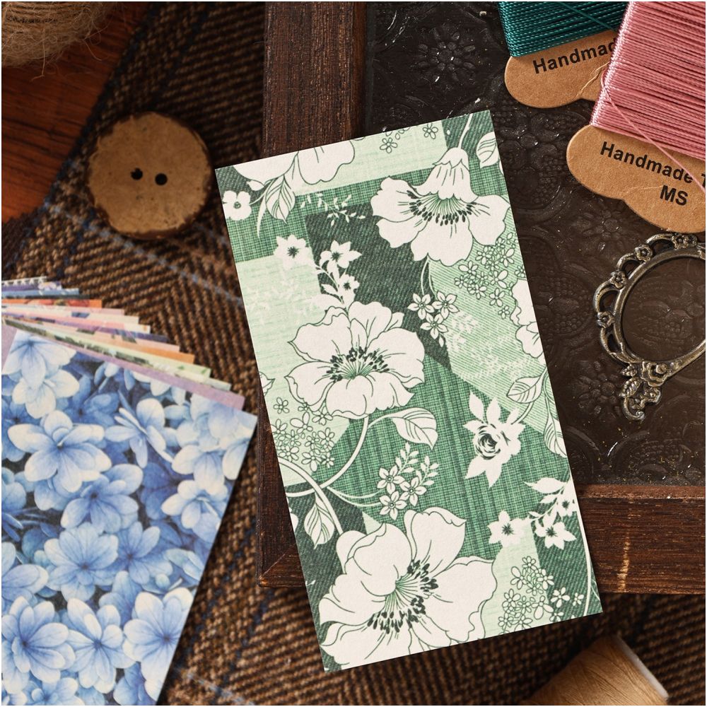 Time Capsule Series Vintage Material Paper 20 Sheets 6 Styles image 0