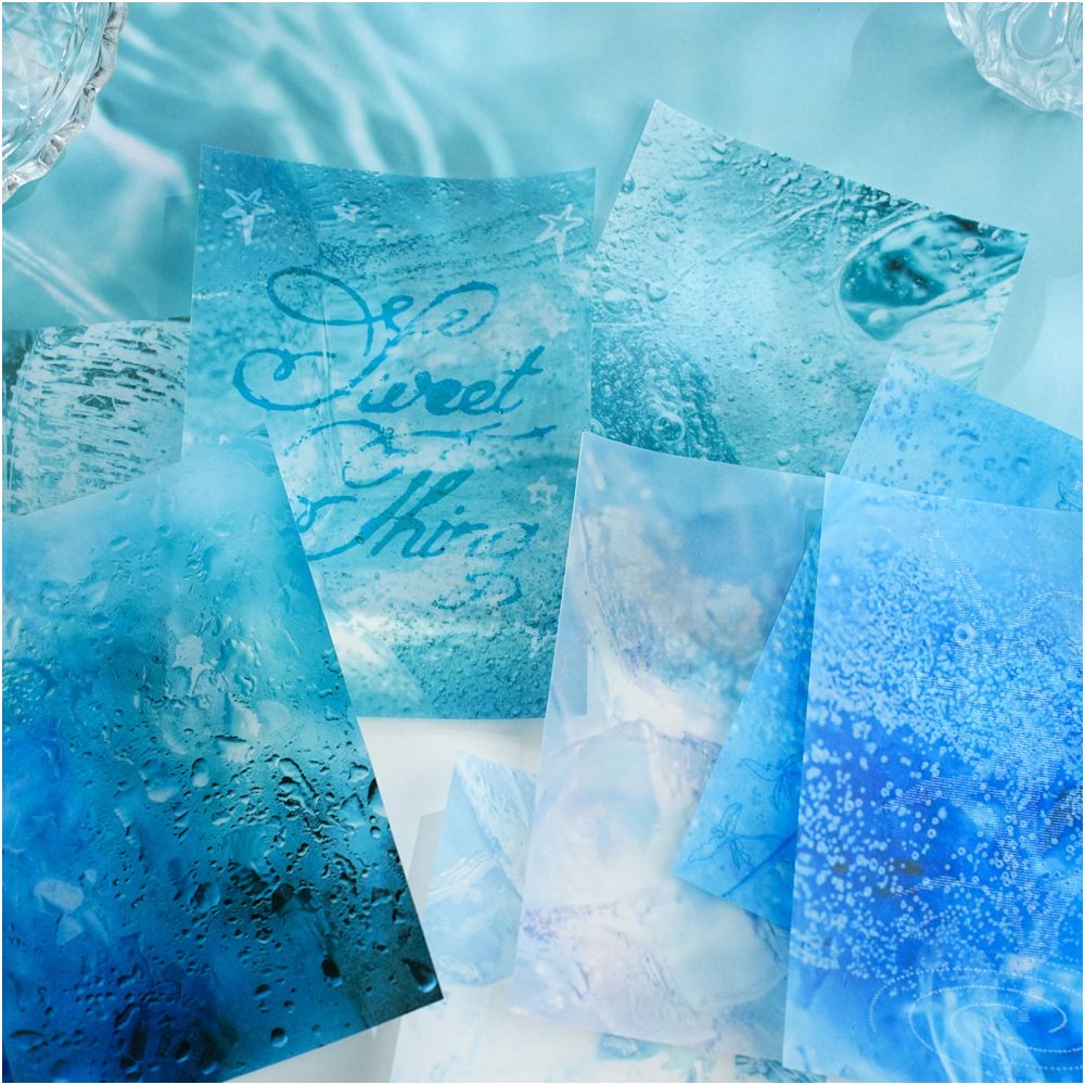 Artistic Landscapes Series Material Paper 15 sheets of 6 designs image 0