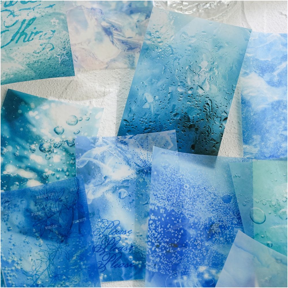 Artistic Landscapes Series Material Paper 15 sheets of 6 designs image 1