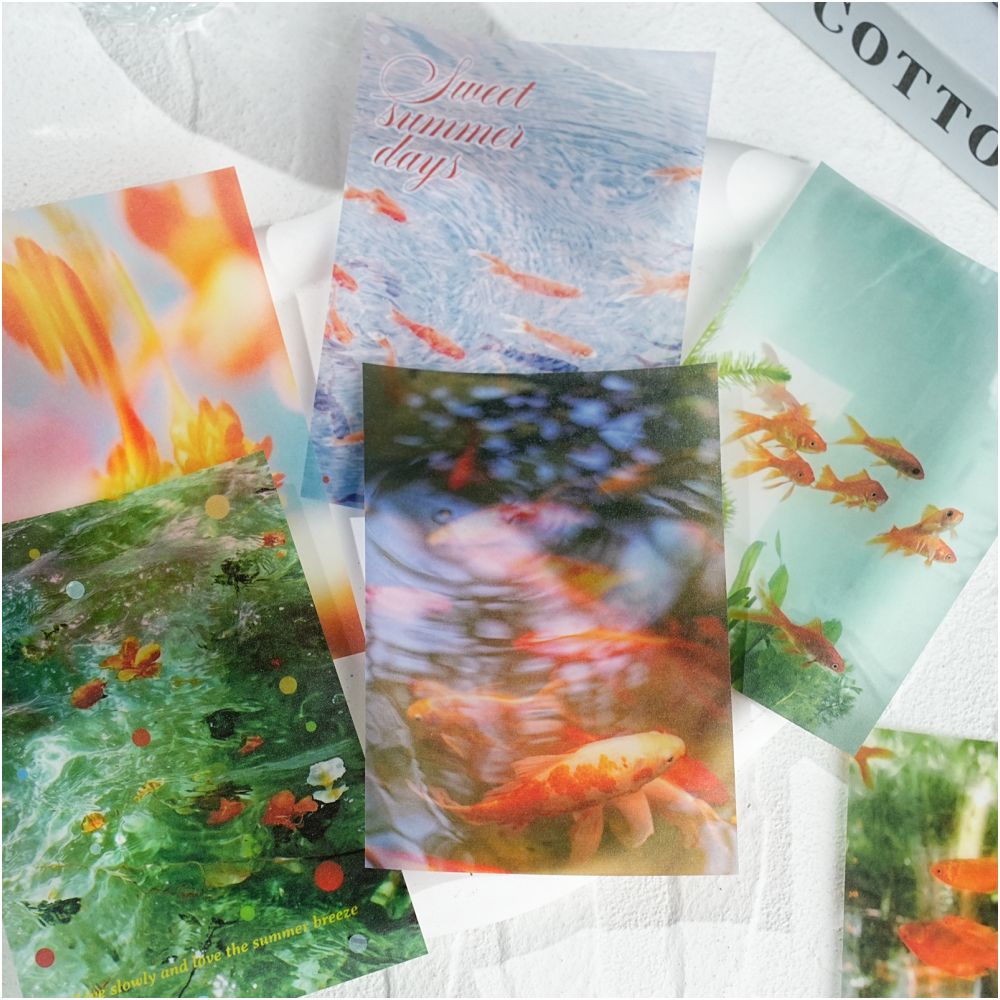 Artistic Landscapes Series Material Paper 15 sheets of 6 designs image 2