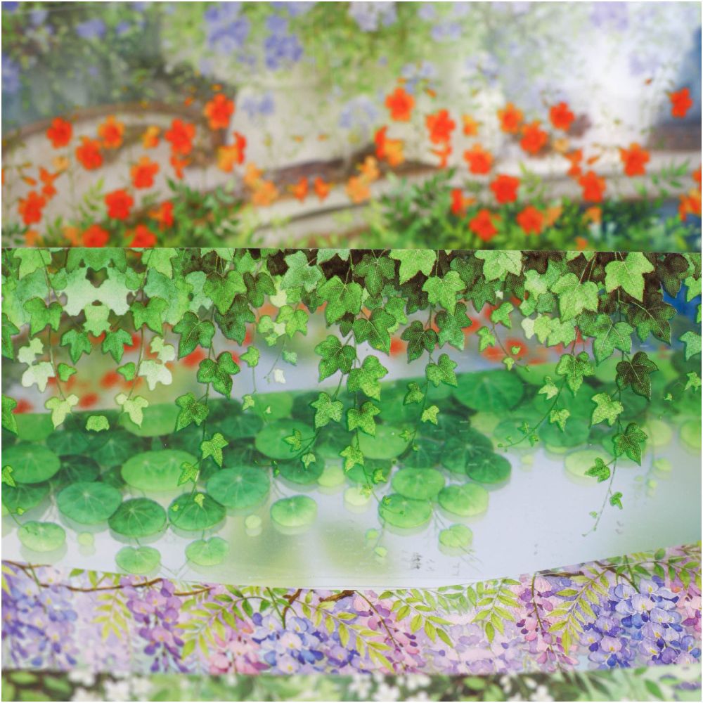 Hanging Flowers Series PET Tape 5cm x 2m 6 Designs image 2