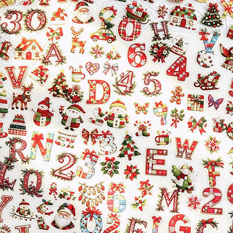 Christmas Wishing Series PET Stickers Box 108psc 2 variants image 2