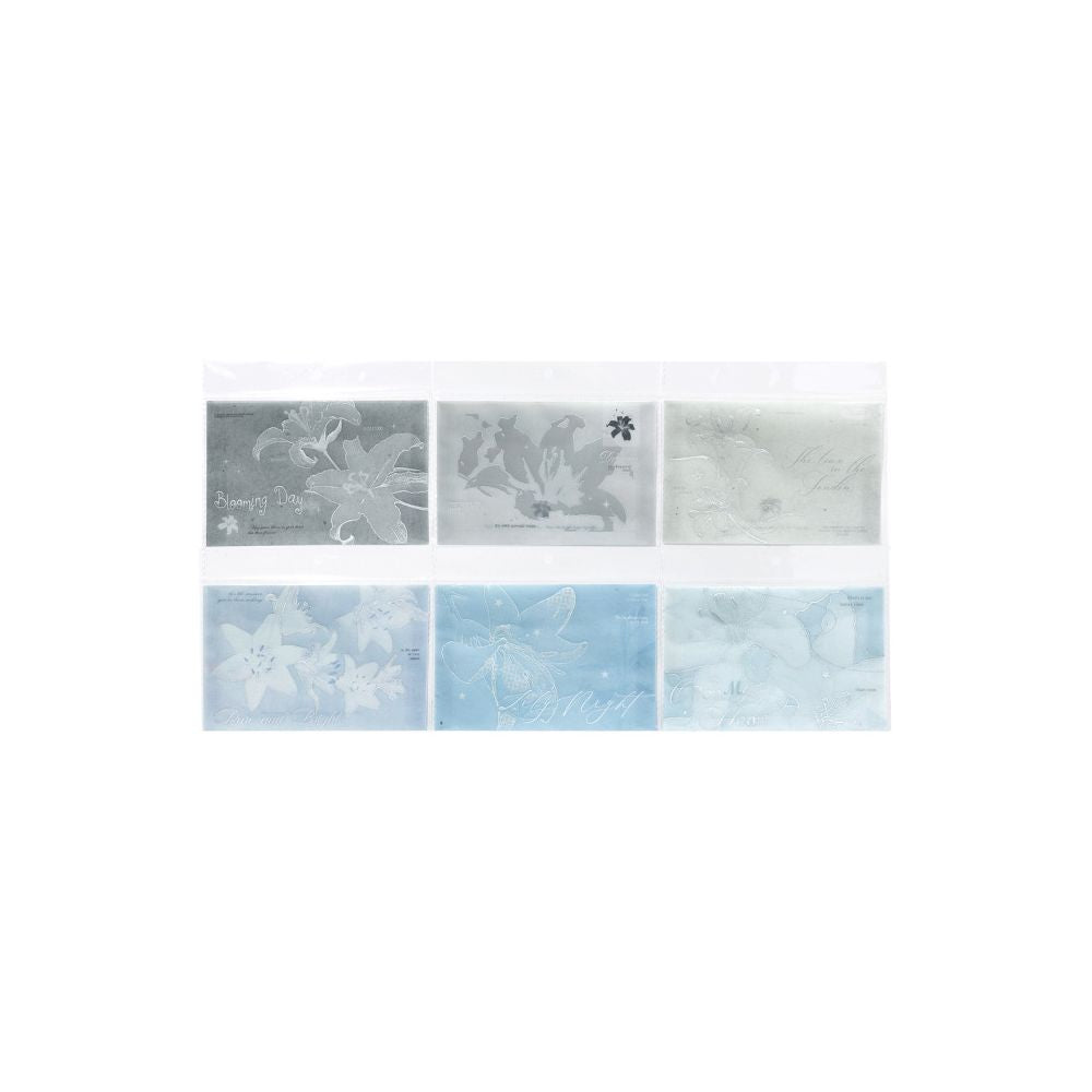 Lily Letter Series Envelop Set 11cm x 17cm 6 variants image 4