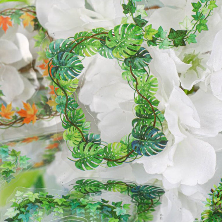 Vine Frame Series PET Stickers 20 Sheets 6 Styles image 2