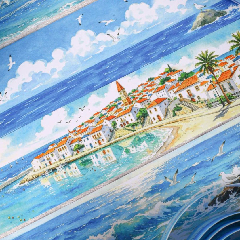 Coastline Letters Series Washi Tape 5cm x 2m 6 variants image 2