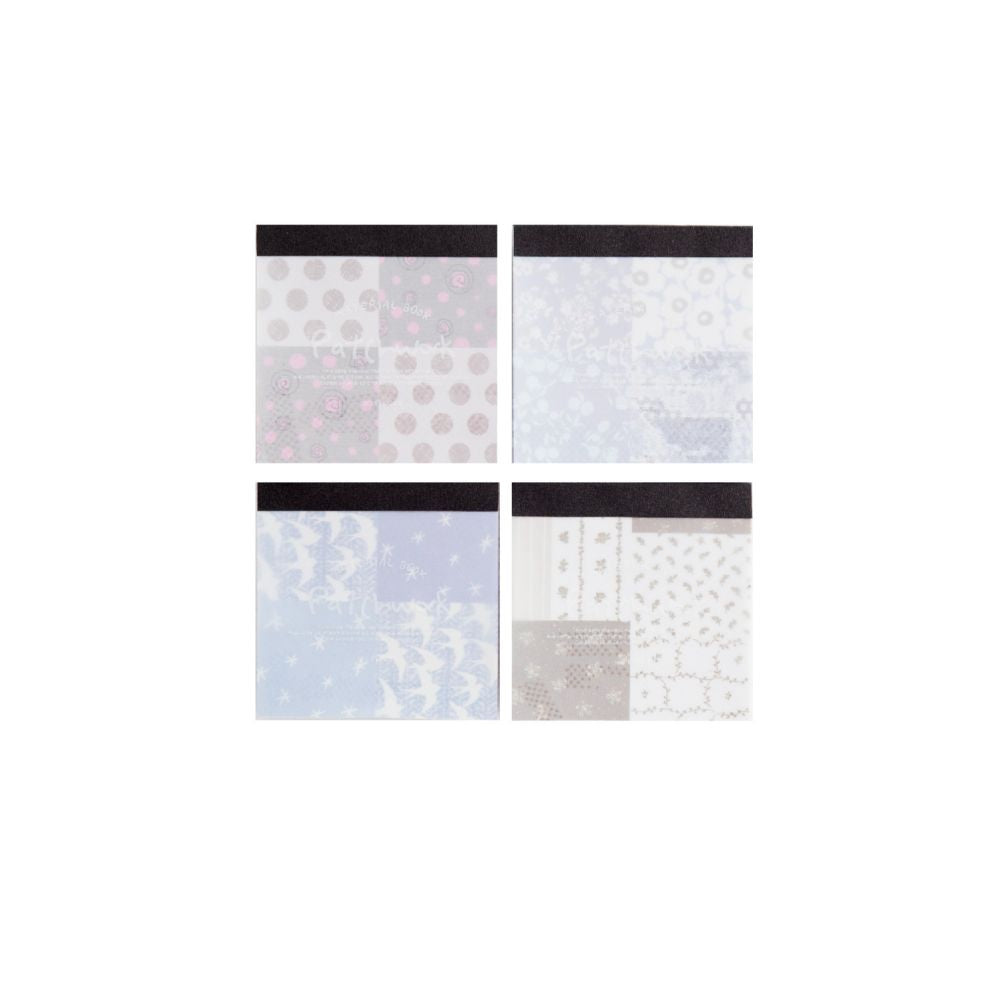 Mended Sunny Days Series Material Paper 8cm x 8cm 100 sheets 4 designs image 4