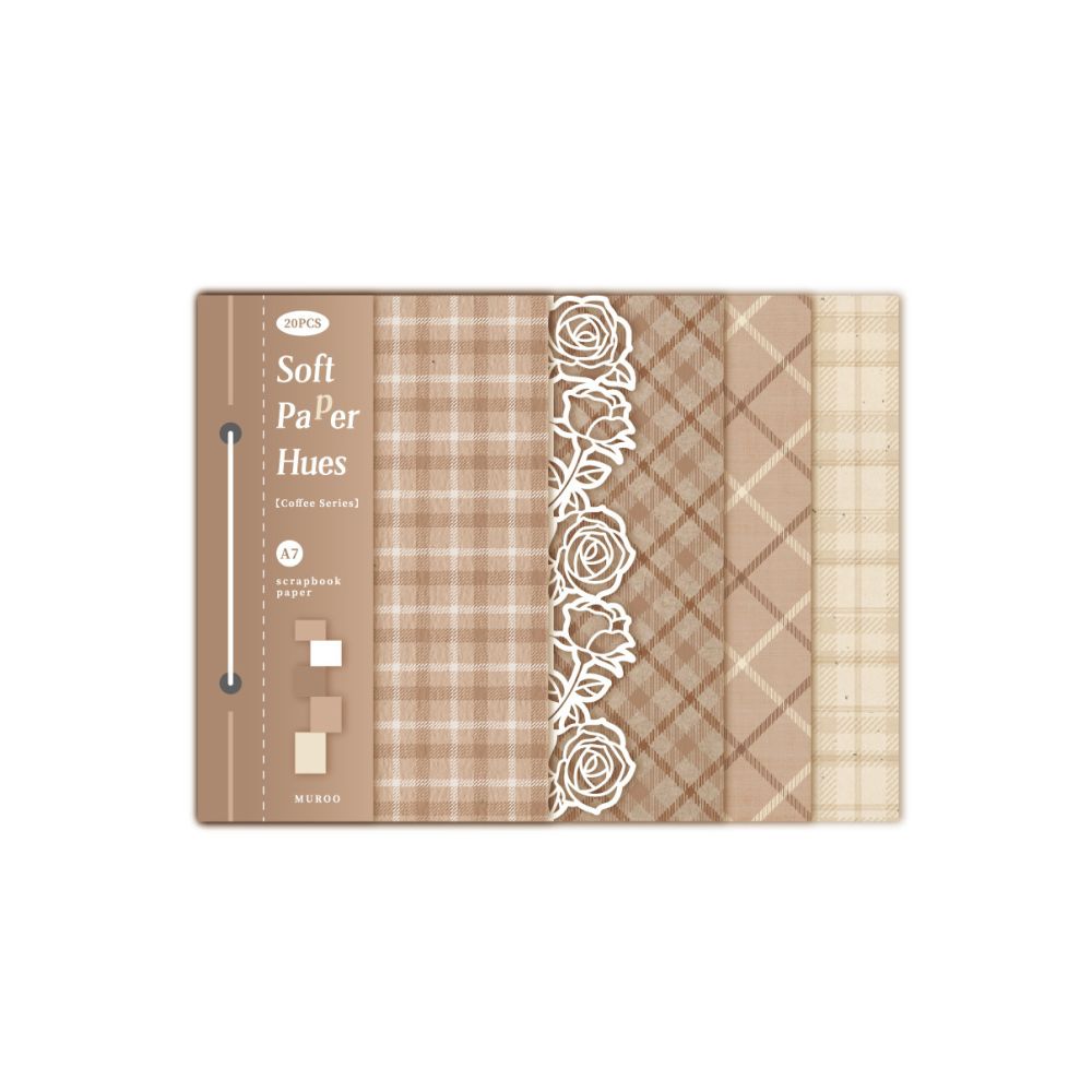 Flower Language Series Material Paper 16cm x 12cm 20 sheets 4 designs image 4