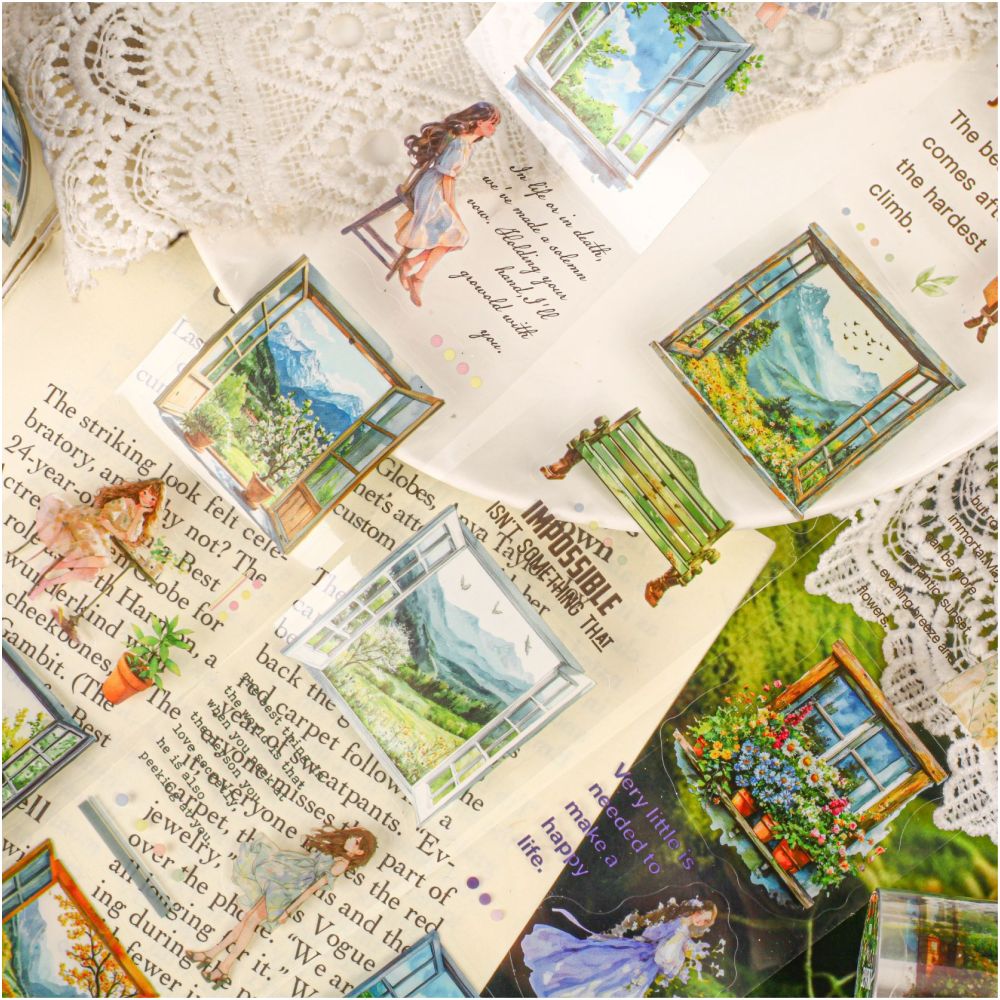 Salt Themed PET Tape 5cm x 2m 6 variants image 1
