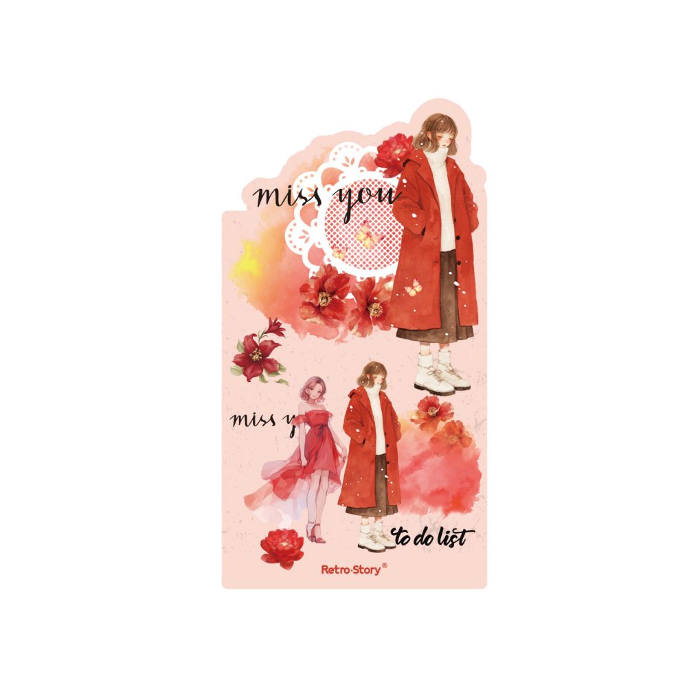 Blush Garden Series PET Stickers 20psc 6 variants image 4