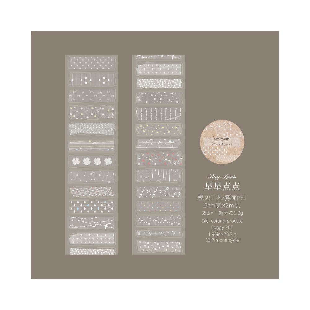 Element Collection Series PET Tape 5cm x 2m 4 variants