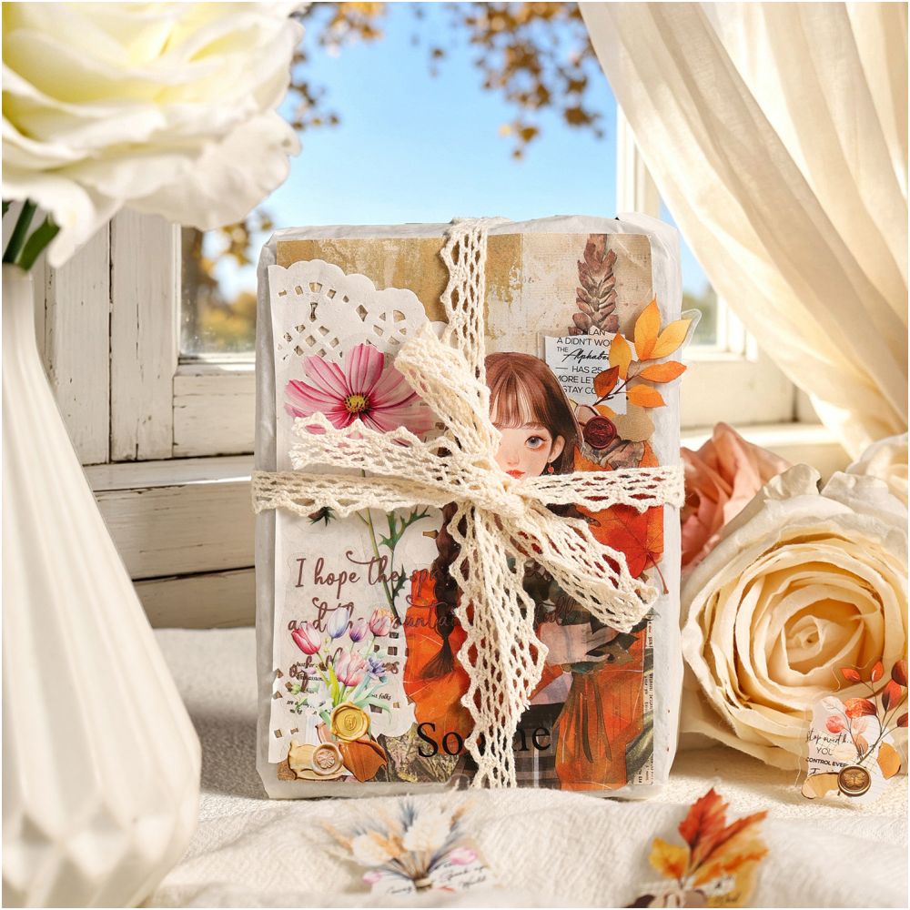 Light Fragrance Floral Series PET Stickers 20psc 6 designs image 0