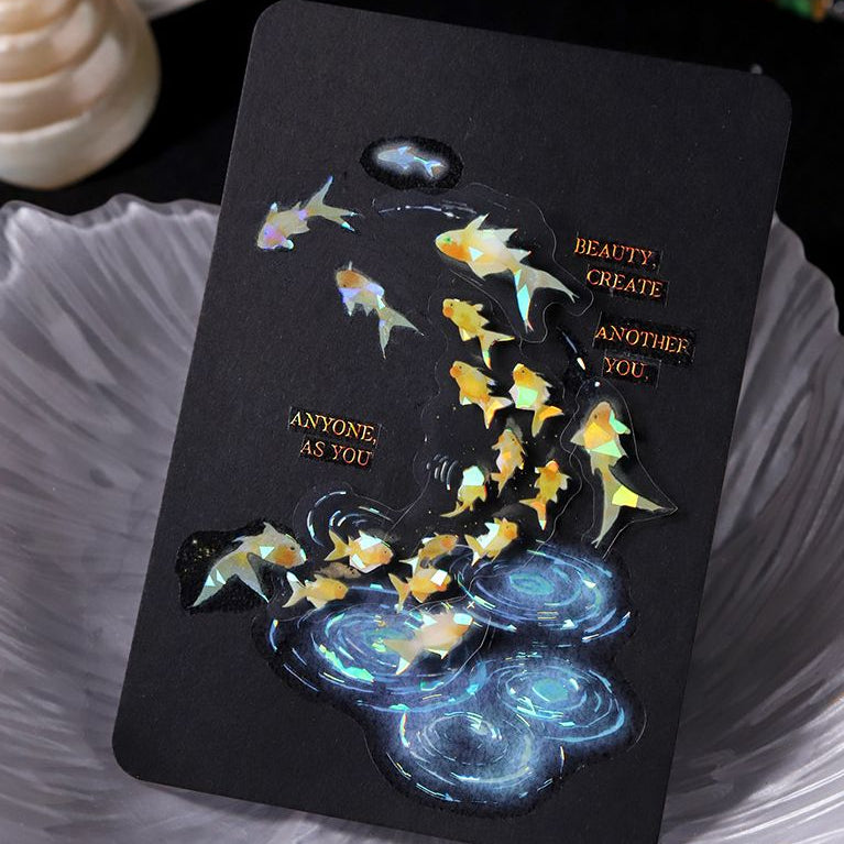 Fleeting Encounter Series PET Stickers 10psc 4 Designs image 0
