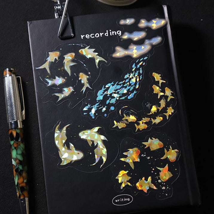 Fleeting Encounter Series PET Stickers 10psc 4 Designs image 3
