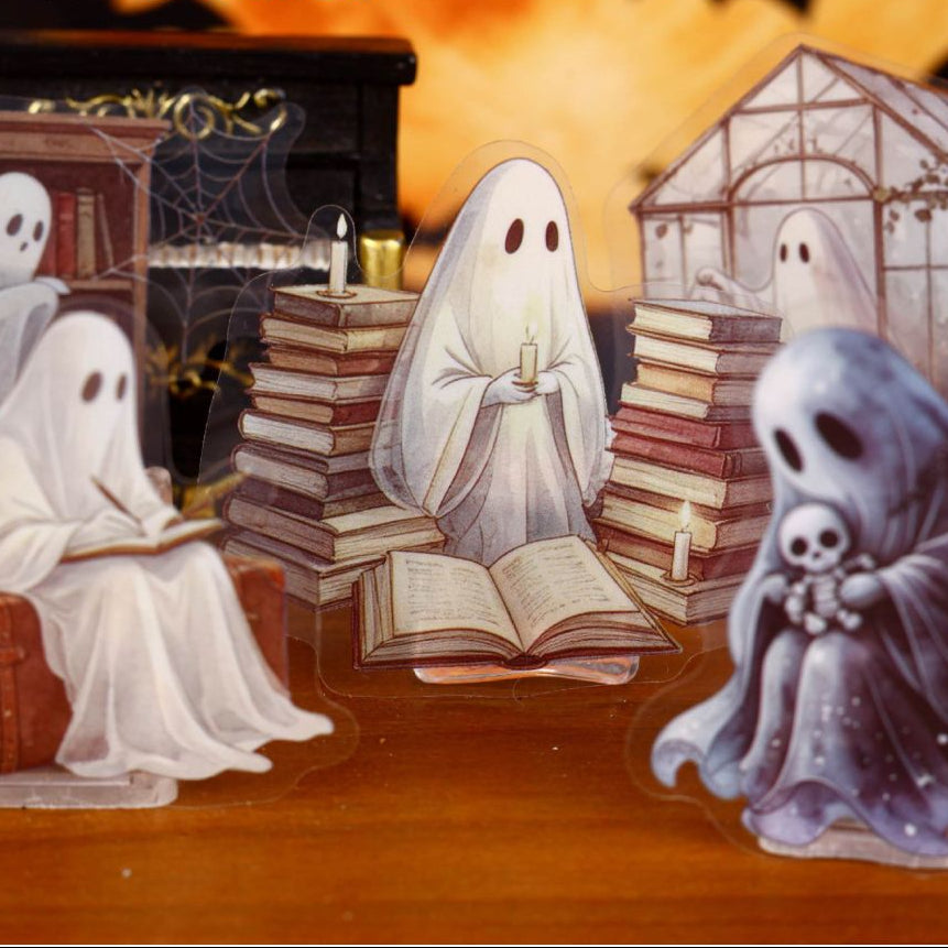 Ghostly Dream Series PET Stickers 16psc 6 variants image 3