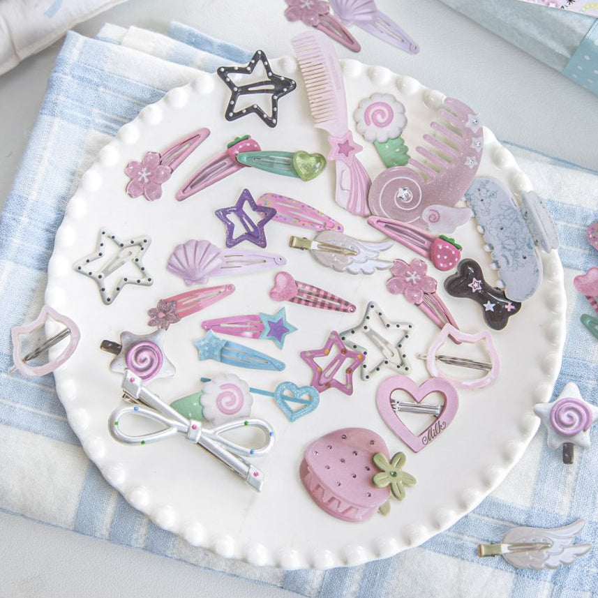Coated Paper Hard Card Stickers 50 Pcs 6 Styles image 3