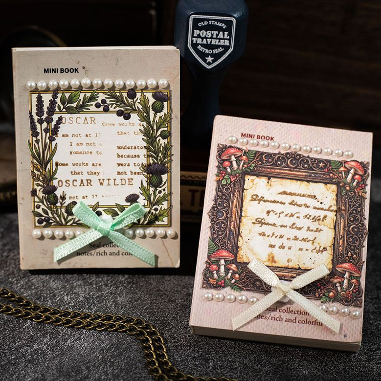 Old Chapter Frame Series Paper Stickers 6 Styles 30 Pcs image 3