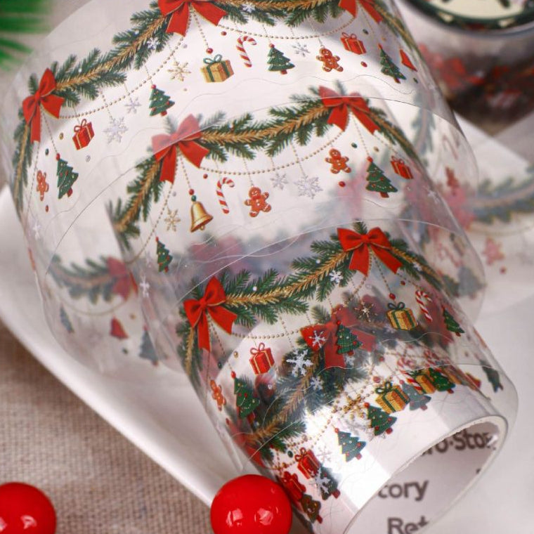 Christmas Series PET Tape 3cm x 2m 6 Designs image 1